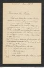 Nachlass Franz Steindachner, Brief von Franz Liechtenstern an Franz Steindachner (19.09.1883), Inv.Nr. 303.09, Seite 1